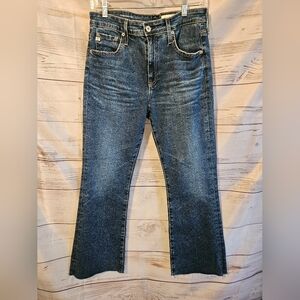 AG Adriano Goldschmied Farrah Boot Crop Jeans Size 30